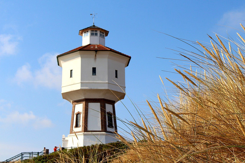Der Leuchturm auf der Insel Langeoog